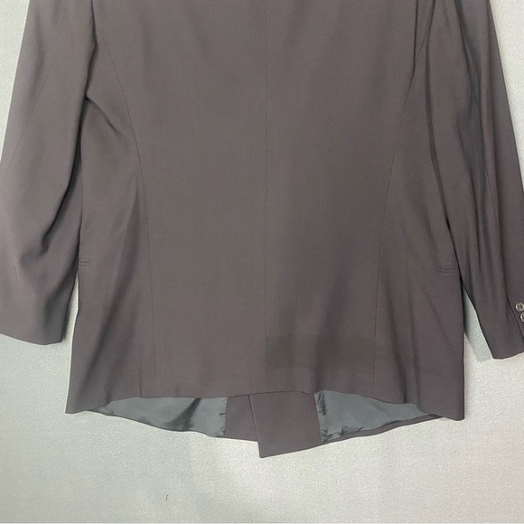 Giorgio Armani Le Collezioni blazer 46R Dark Blue Academia Professional Office - Picture 9 of 17